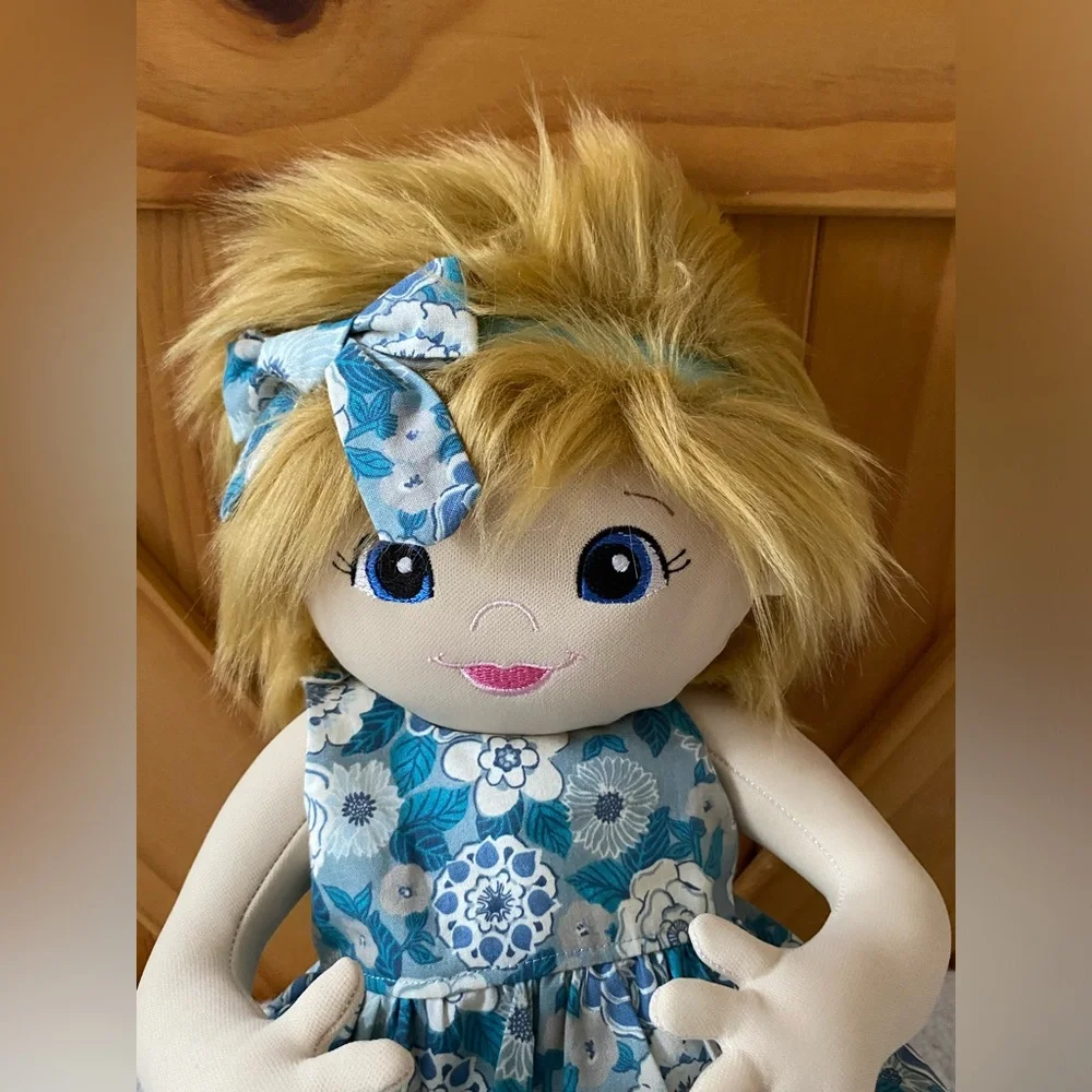 Handmade fabric baby